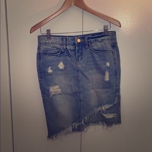 Blank NYC denim skirt